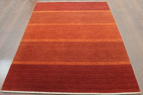 Luri Red Hand Loomed 50 X 68  Area Rug 902-144943 Image 2