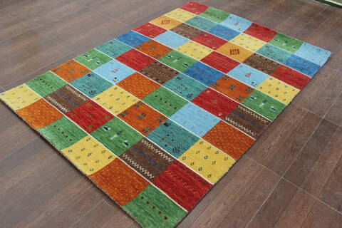 Luri Multicolor Hand Loomed 410 X 68  Area Rug 902-144947 Image 1
