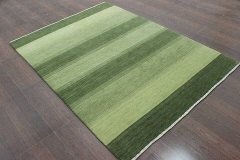 Luri Green Hand Loomed 49 X 69  Area Rug 902-144948 Image 1