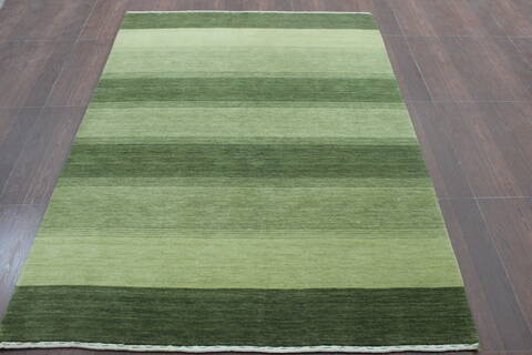 Luri Green Hand Loomed 49 X 69  Area Rug 902-144948 Image 2
