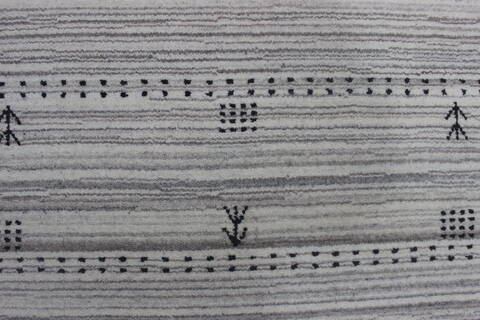 Luri Grey Hand Loomed 49 X 69  Area Rug 902-144949 Image 2