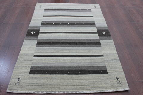 Luri Grey Hand Loomed 45 X 67  Area Rug 902-144950 Image 3