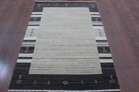 Luri Grey Hand Loomed 40 X 60  Area Rug 902-144953 Image 2