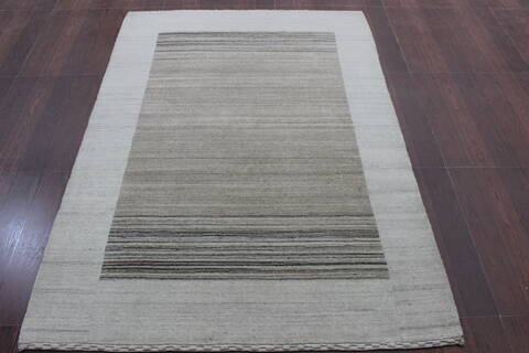 Luri Grey Hand Loomed 40 X 60  Area Rug 902-144954 Image 2