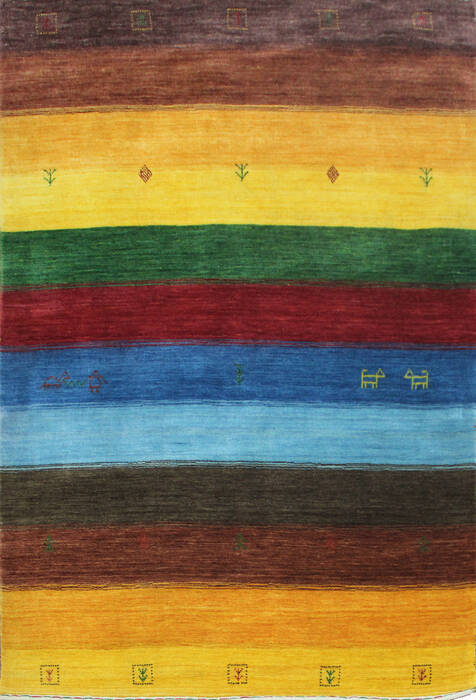 Luri Multicolor Hand Loomed 40 X 60  Area Rug 902-144955 Image 0
