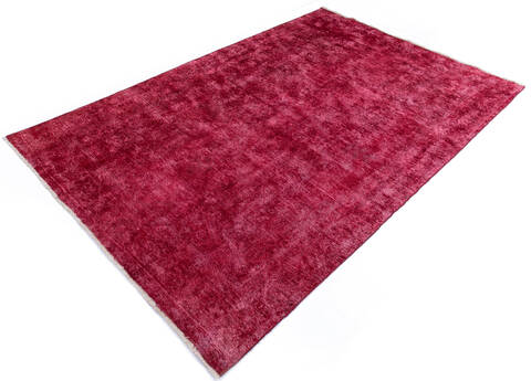 Overdyed Red Hand Knotted 63 X 91  Area Rug 700-145014 Image 2