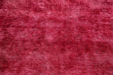 Overdyed Red Hand Knotted 63 X 91  Area Rug 700-145014 Image 3
