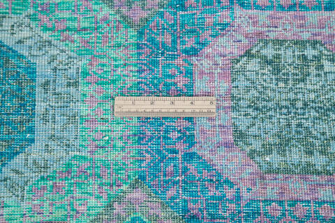 Chobi Green Hand Knotted 57 X 80  Area Rug 700-145070 Image 7