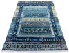 Chobi Blue Hand Knotted 41 X 511  Area Rug 700-145118 Thumb 1