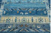 Chobi Blue Hand Knotted 41 X 511  Area Rug 700-145118 Thumb 3