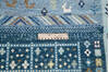 Chobi Blue Hand Knotted 41 X 511  Area Rug 700-145118 Thumb 6