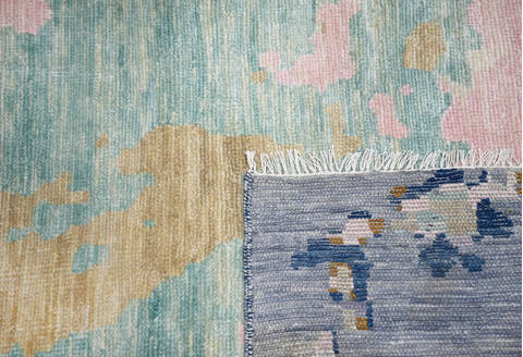 Modern-Contemporary Multicolor Hand Knotted 810 X 119  Area Rug 904-145167 Image 3