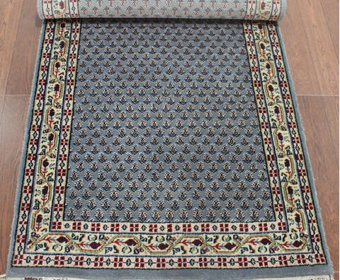 Persian Grey Hand Knotted 30 X 50  Area Rug 902-145191 Image 1