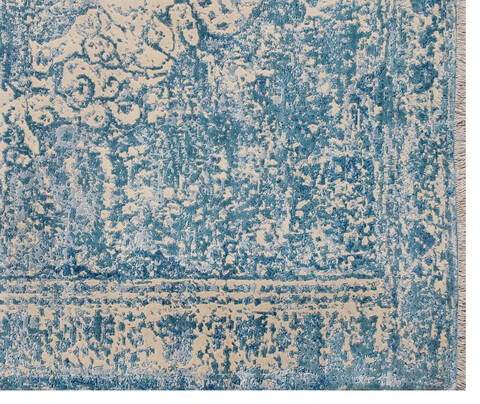 Tibetan Blue Hand Knotted 80 X 100  Area Rug 902-145205 Image 2