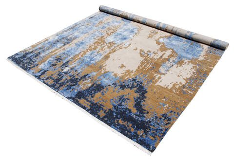 Tibetan Multicolor Hand Knotted 80 X 100  Area Rug 902-145211 Image 3