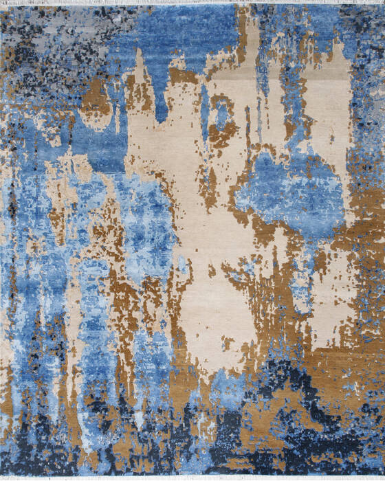Tibetan Multicolor Hand Knotted 80 X 100  Area Rug 902-145211 Image 0