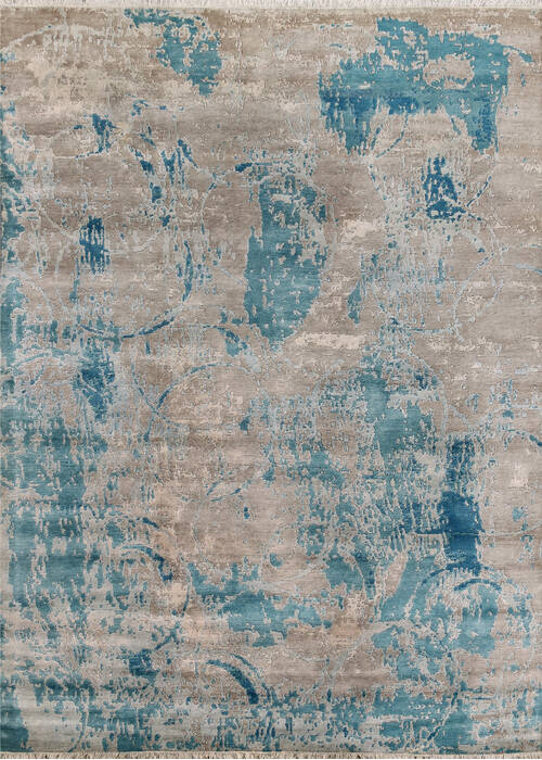 Tibetan Multicolor Hand Knotted 80 X 100  Area Rug 902-145216 Image 0