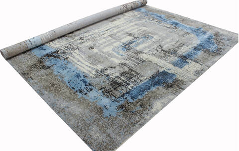 Tibetan Multicolor Hand Knotted 80 X 100  Area Rug 902-145217 Image 1