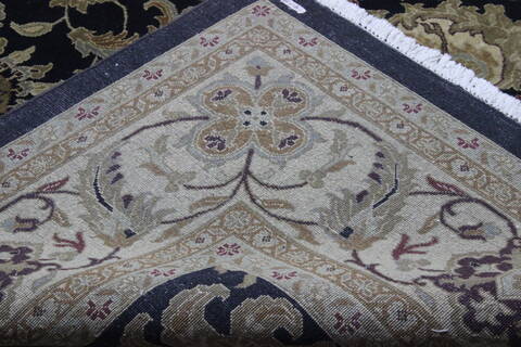 Kashan Multicolor Hand Knotted 80 X 100  Area Rug 902-145268 Image 1
