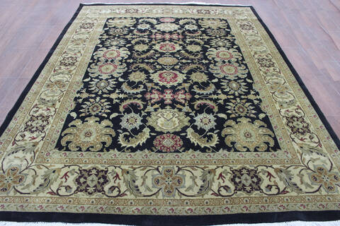 Kashan Multicolor Hand Knotted 80 X 100  Area Rug 902-145268 Image 3
