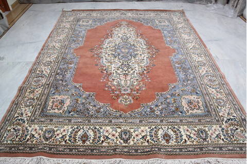 Mahi Orange Hand Knotted 711 X 103  Area Rug 905-145269 Image 1