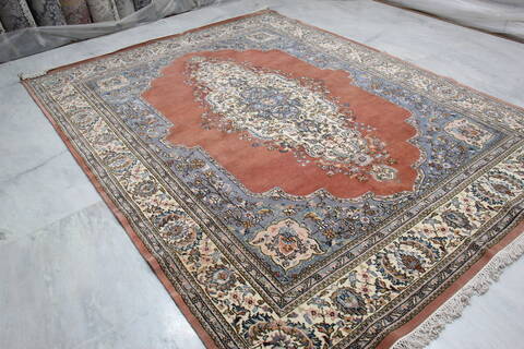 Mahi Orange Hand Knotted 711 X 103  Area Rug 905-145269 Image 2