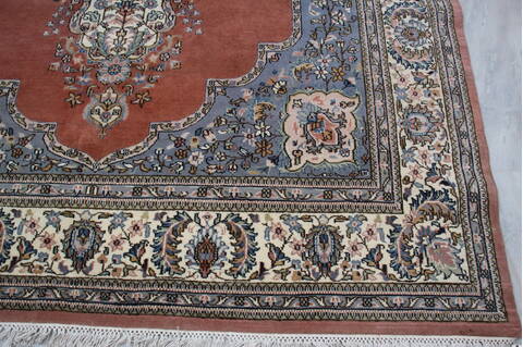 Mahi Orange Hand Knotted 711 X 103  Area Rug 905-145269 Image 4