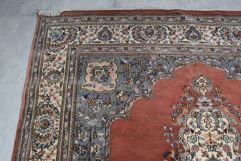 Mahi Orange Hand Knotted 711 X 103  Area Rug 905-145269 Image 6