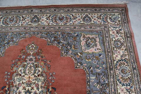 Mahi Orange Hand Knotted 711 X 103  Area Rug 905-145269 Image 7