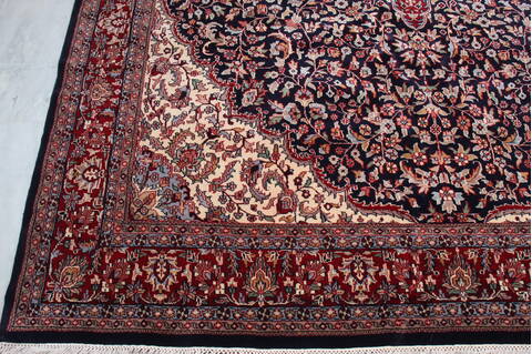 Mahi Blue Hand Knotted 811 X 118  Area Rug 905-145270 Image 3