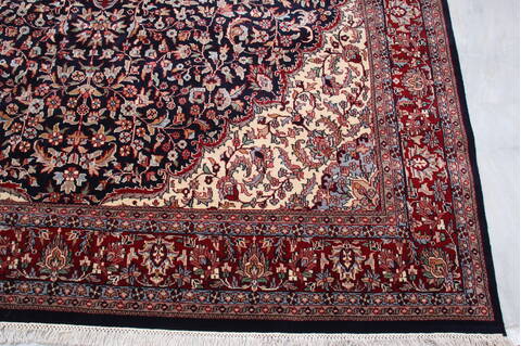 Mahi Blue Hand Knotted 811 X 118  Area Rug 905-145270 Image 4