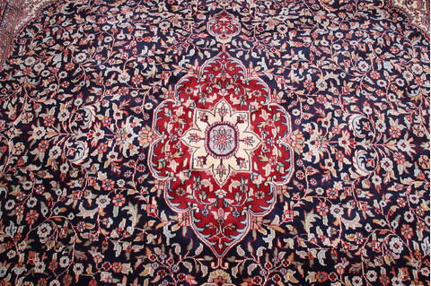 Mahi Blue Hand Knotted 811 X 118  Area Rug 905-145270 Image 5