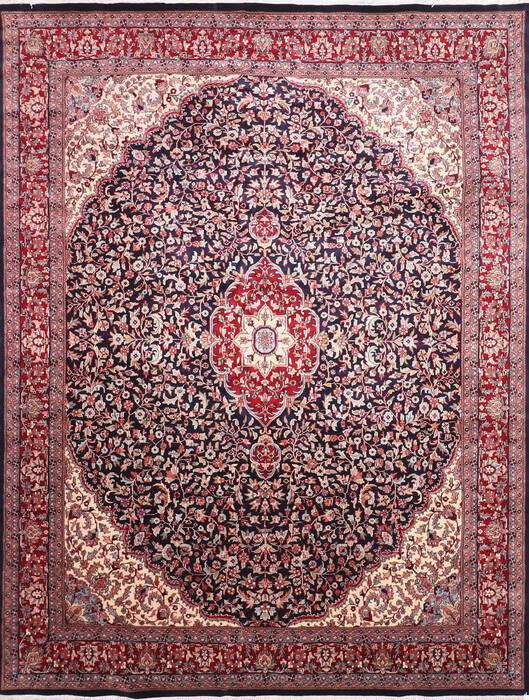 Mahi Blue Hand Knotted 811 X 118  Area Rug 905-145270 Image 0