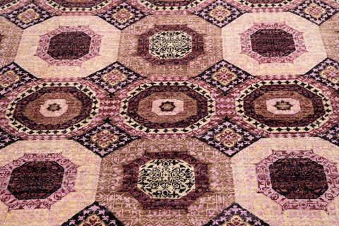 Chobi Red Hand Knotted 50 X 69  Area Rug 700-145324 Image 3
