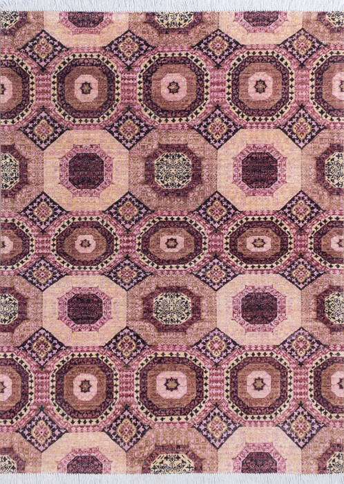 Chobi Red Hand Knotted 50 X 69  Area Rug 700-145324 Image 0