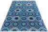 Chobi Blue Hand Knotted 60 X 90  Area Rug 700-145328 Thumb 1
