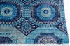 Chobi Blue Hand Knotted 60 X 90  Area Rug 700-145328 Thumb 4