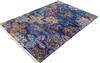 Chobi Blue Hand Knotted 57 X 710  Area Rug 700-145335 Thumb 2