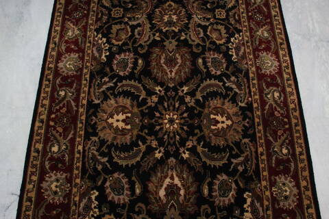 Jaipur Black Hand Knotted 40 X 64  Area Rug 905-145369 Image 7