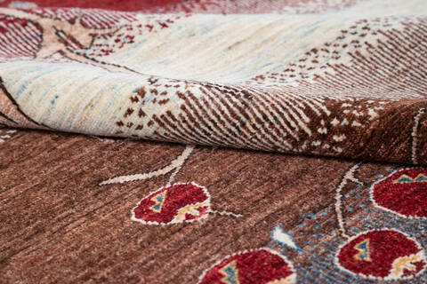 Chobi Multicolor Hand Knotted 43 X 511  Area Rug 700-145378 Image 5
