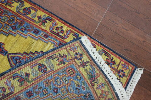 Vintage Multicolor Hand Knotted 20 X 30  Area Rug 902-145398 Image 1