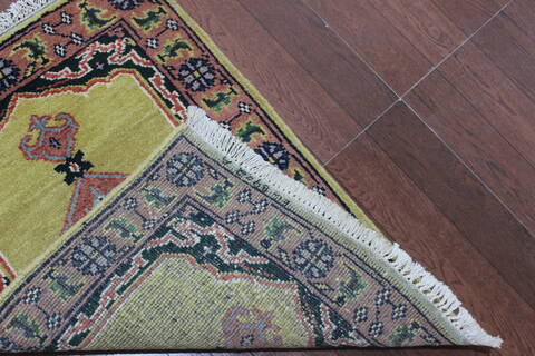 Vintage Multicolor Hand Knotted 20 X 30  Area Rug 902-145403 Image 2