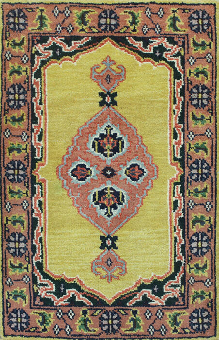 Vintage Multicolor Hand Knotted 20 X 30  Area Rug 902-145403 Image 0