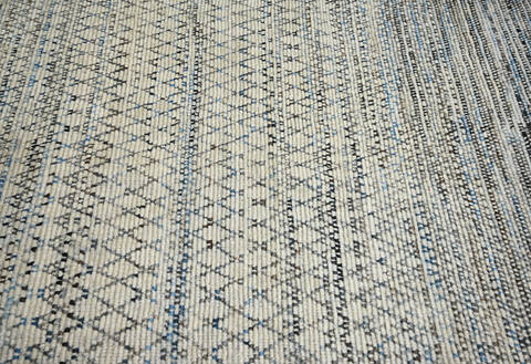 Modern-Contemporary Green Hand Knotted 810 X 124  Area Rug 904-145462 Image 5
