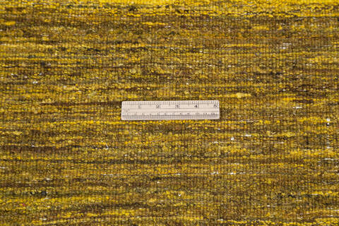 Gabbeh Yellow Hand Knotted 60 X 95  Area Rug 700-145510 Image 6