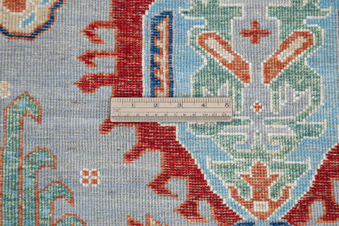 Chobi Grey Hand Knotted 40 X 61  Area Rug 700-145518 Image 6