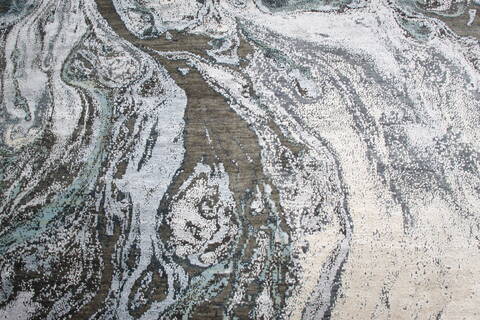 Jaipur Grey Hand Knotted 80 X 100  Area Rug 905-145535 Image 4