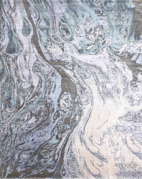 Jaipur Grey Hand Knotted 80 X 100  Area Rug 905-145535 Image 0