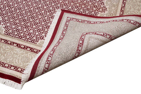 Mahi Red Hand Knotted 40 X 60  Area Rug 902-145536 Image 1
