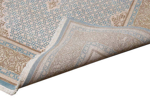 Mahi Blue Hand Knotted 56 X 80  Area Rug 902-145542 Image 1